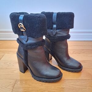 Coach Harlie Leather Booti